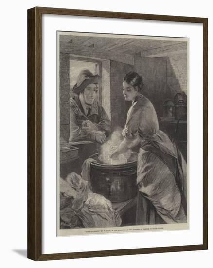 Rustic Courtship-William Lucas-Framed Giclee Print