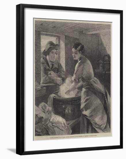 Rustic Courtship-William Lucas-Framed Giclee Print