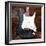 Rustic Electric Guitar-Jace Grey-Framed Art Print