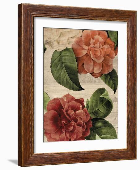 Rustic Flower-Maria Mendez-Framed Giclee Print