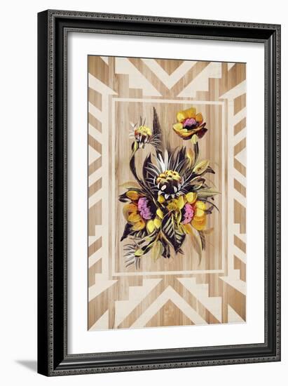 Rustic Flowers-null-Framed Art Print