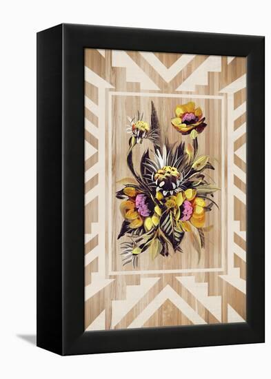 Rustic Flowers-null-Framed Stretched Canvas