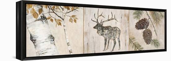 Rustic Forest Panel-Arnie Fisk-Framed Stretched Canvas