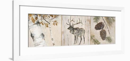 Rustic Forest Panel-Arnie Fisk-Framed Art Print