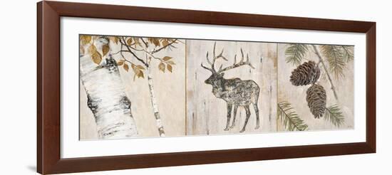 Rustic Forest Panel-Arnie Fisk-Framed Art Print