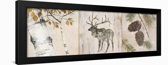 Rustic Forest Panel-Arnie Fisk-Framed Art Print