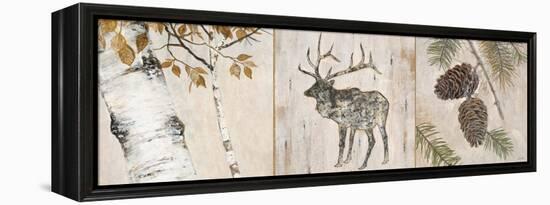 Rustic Forest Panel-Arnie Fisk-Framed Stretched Canvas