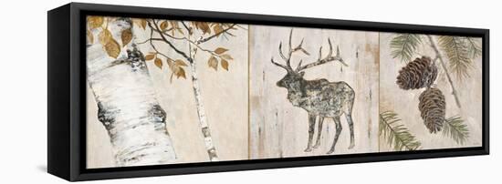 Rustic Forest Panel-Arnie Fisk-Framed Stretched Canvas