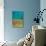 Rustic Frieze on Teal II-Lanie Loreth-Premium Giclee Print displayed on a wall