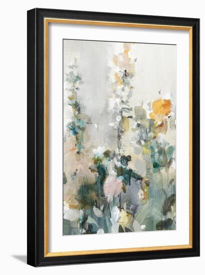 Rustic Garden Neutral V-Danhui Nai-Framed Art Print