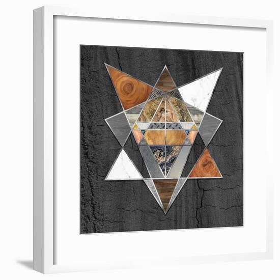 Rustic Geometry I-Tina Lavoie-Framed Giclee Print