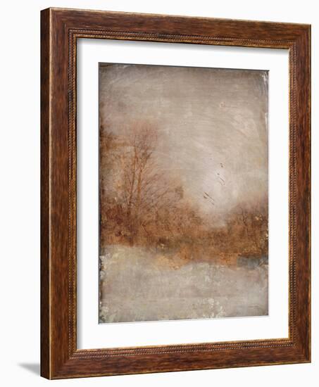 Rustic Gold-Matina Theodosiou-Framed Art Print