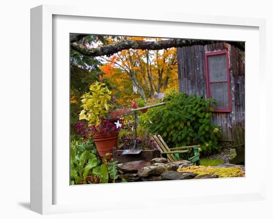 Rustic House, Vermont, USA-Joe Restuccia III-Framed Photographic Print