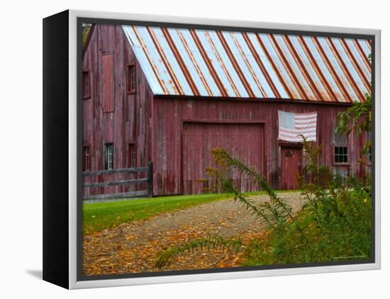 Rustic House, Vermont, USA-Joe Restuccia III-Framed Premier Image Canvas