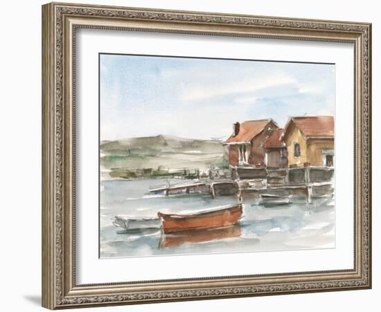 Rustic Lakehouse II-Ethan Harper-Framed Art Print