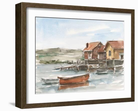 Rustic Lakehouse II-Ethan Harper-Framed Art Print