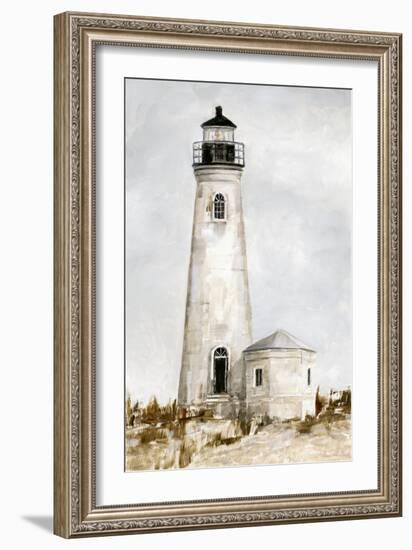 Rustic Lighthouse I-Ethan Harper-Framed Art Print