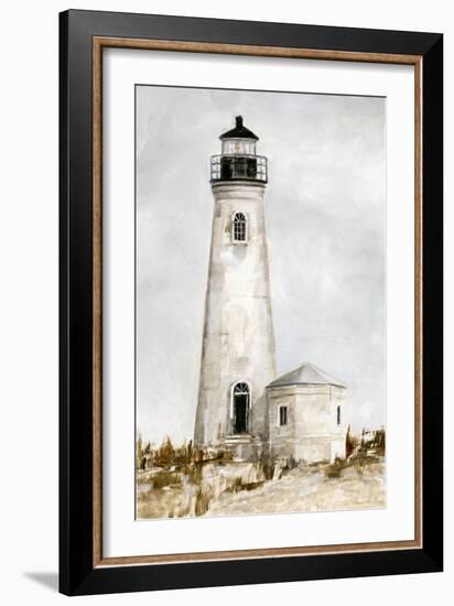 Rustic Lighthouse I-Ethan Harper-Framed Art Print