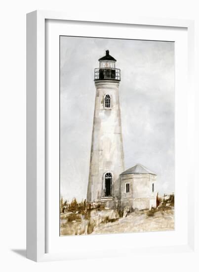 Rustic Lighthouse I-Ethan Harper-Framed Art Print