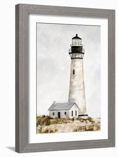 Rustic Lighthouse II-Ethan Harper-Framed Art Print