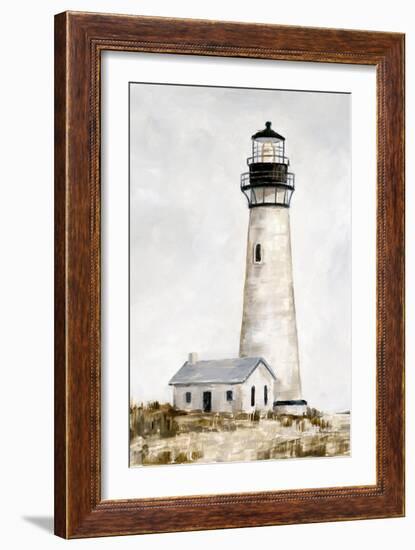 Rustic Lighthouse II-Ethan Harper-Framed Art Print