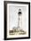 Rustic Lighthouse II-Ethan Harper-Framed Art Print