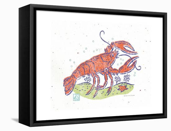 Rustic Lobster-Sudi Mccollum-Framed Stretched Canvas