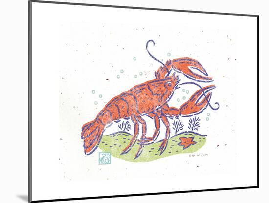 Rustic Lobster-Sudi Mccollum-Mounted Art Print