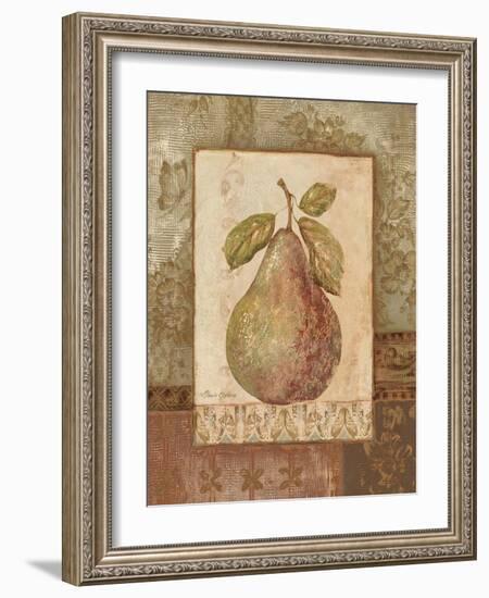 Rustic Pears I-Pamela Gladding-Framed Art Print