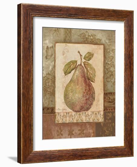 Rustic Pears I-Pamela Gladding-Framed Art Print