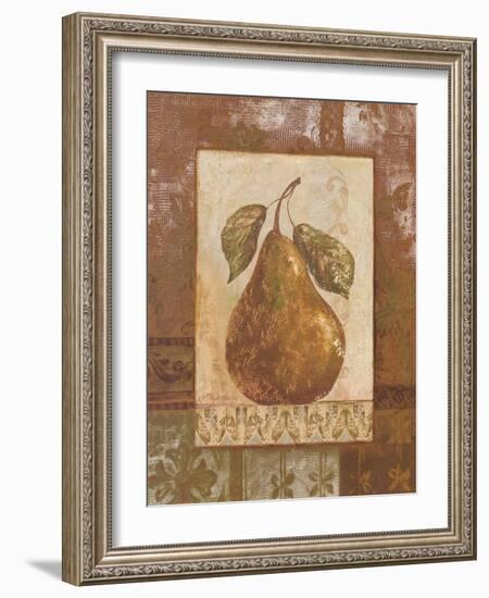 Rustic Pears II-Pamela Gladding-Framed Art Print