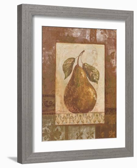 Rustic Pears II-Pamela Gladding-Framed Art Print