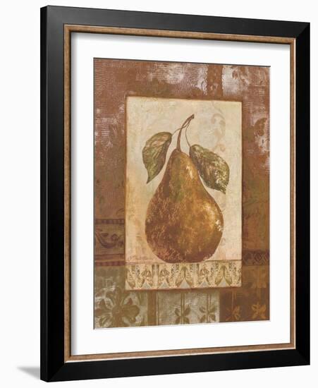 Rustic Pears II-Pamela Gladding-Framed Art Print