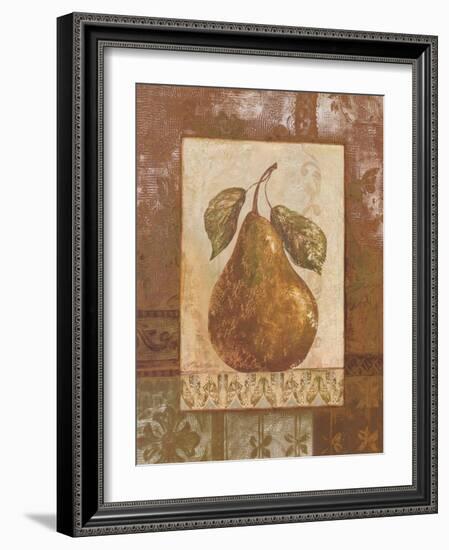 Rustic Pears II-Pamela Gladding-Framed Art Print