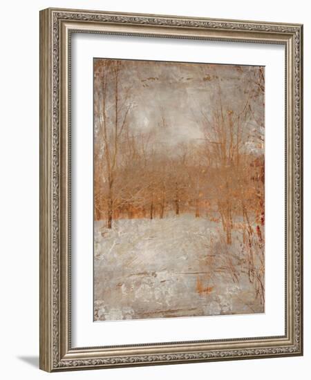 Rustic Poplars-Matina Theodosiou-Framed Art Print
