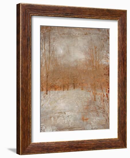 Rustic Poplars-Matina Theodosiou-Framed Art Print