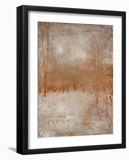 Rustic Poplars-Matina Theodosiou-Framed Art Print