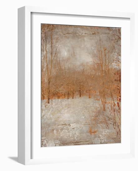 Rustic Poplars-Matina Theodosiou-Framed Art Print