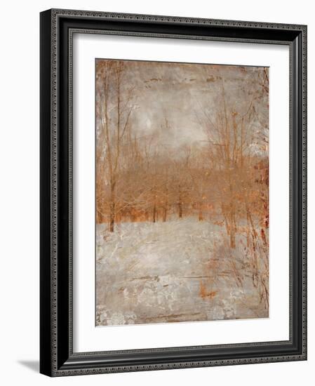 Rustic Poplars-Matina Theodosiou-Framed Art Print