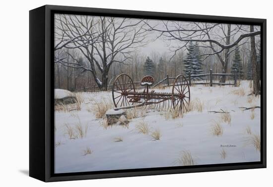 Rustic Rake-Bruce Dumas-Framed Premier Image Canvas