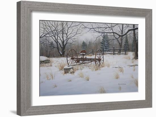 Rustic Rake-Bruce Dumas-Framed Giclee Print