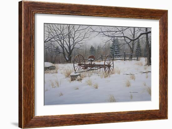 Rustic Rake-Bruce Dumas-Framed Giclee Print