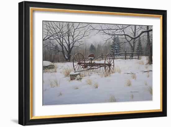 Rustic Rake-Bruce Dumas-Framed Giclee Print