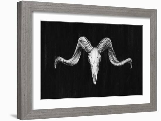 Rustic Ram Mount III-Ethan Harper-Framed Art Print