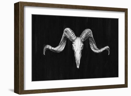 Rustic Ram Mount III-Ethan Harper-Framed Art Print