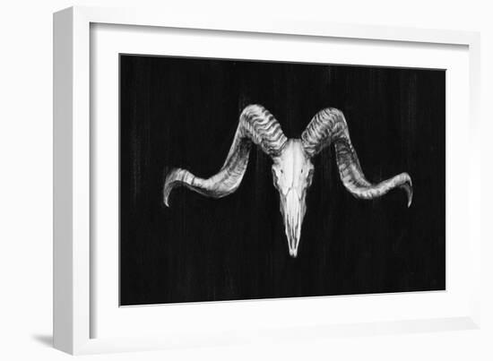 Rustic Ram Mount III-Ethan Harper-Framed Art Print