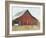 Rustic Red Barn I-Ethan Harper-Framed Art Print