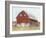 Rustic Red Barn II-Ethan Harper-Framed Art Print