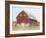 Rustic Red Barn II-Ethan Harper-Framed Art Print