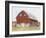 Rustic Red Barn II-Ethan Harper-Framed Art Print